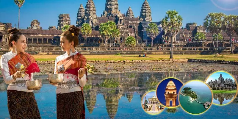 Ghé thăm điểm du lịch Campuchia